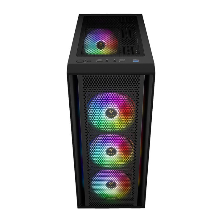 Gamdias Aura GC2 Elite Mesh Black Les Moyennes Tours Gamdias Maroc