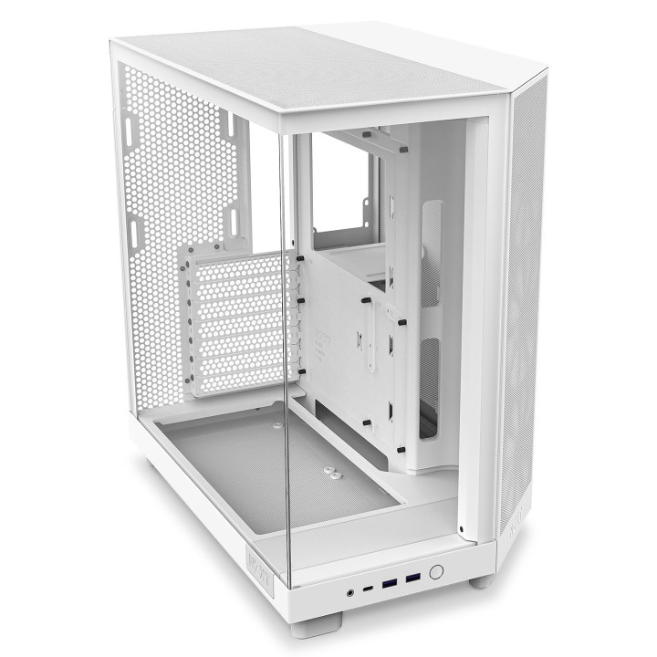 NZXT H6 Flow White Boitiers PC NZXT Maroc