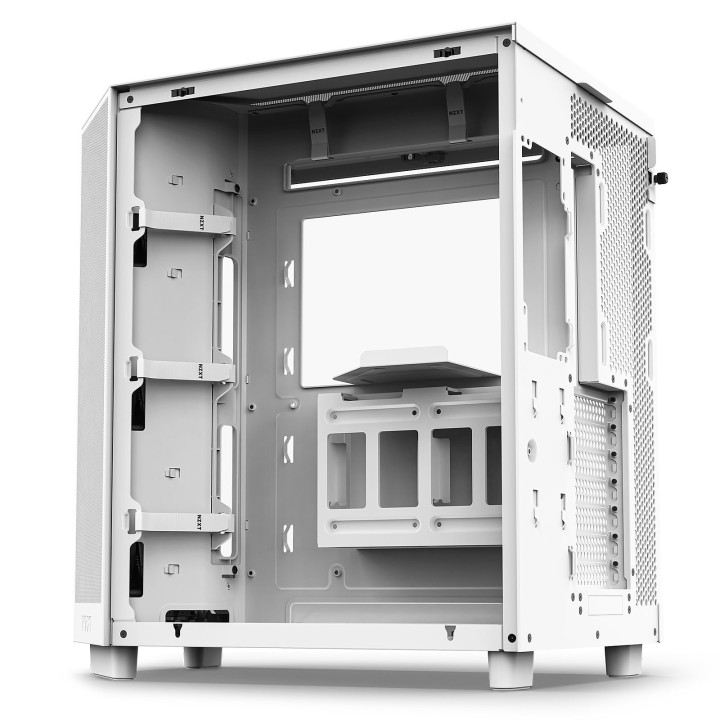 NZXT H6 Flow White Boitiers PC NZXT Maroc