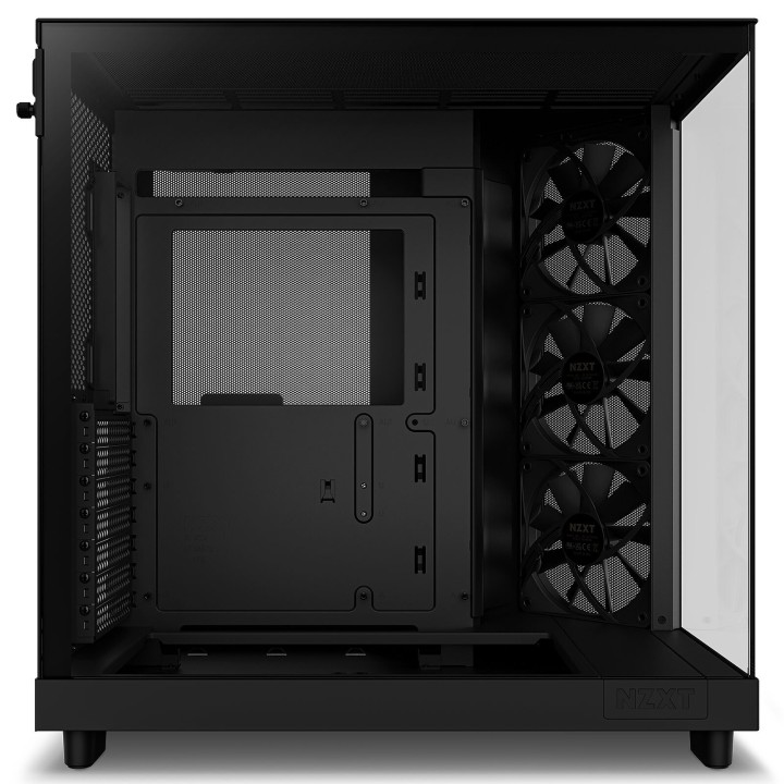 NZXT H6 Flow Black Boitiers PC NZXT Maroc