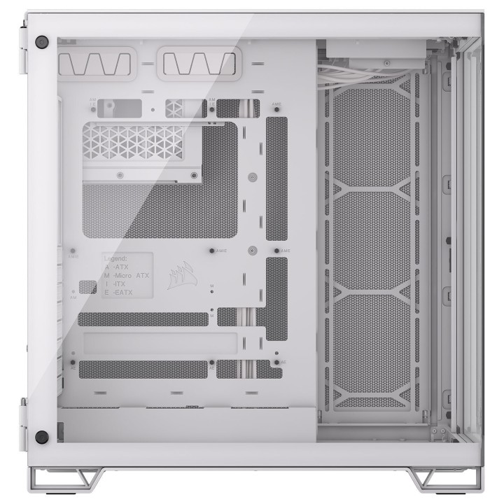 Corsair 6500X Blanc Boitiers PC Corsair Maroc