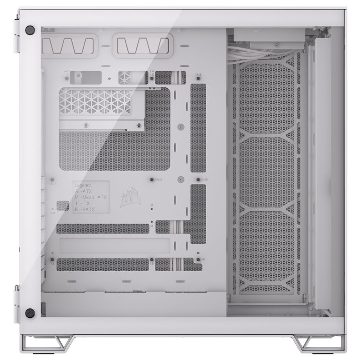 Corsair 6500D AirFlow Blanc Boitiers PC Corsair Maroc