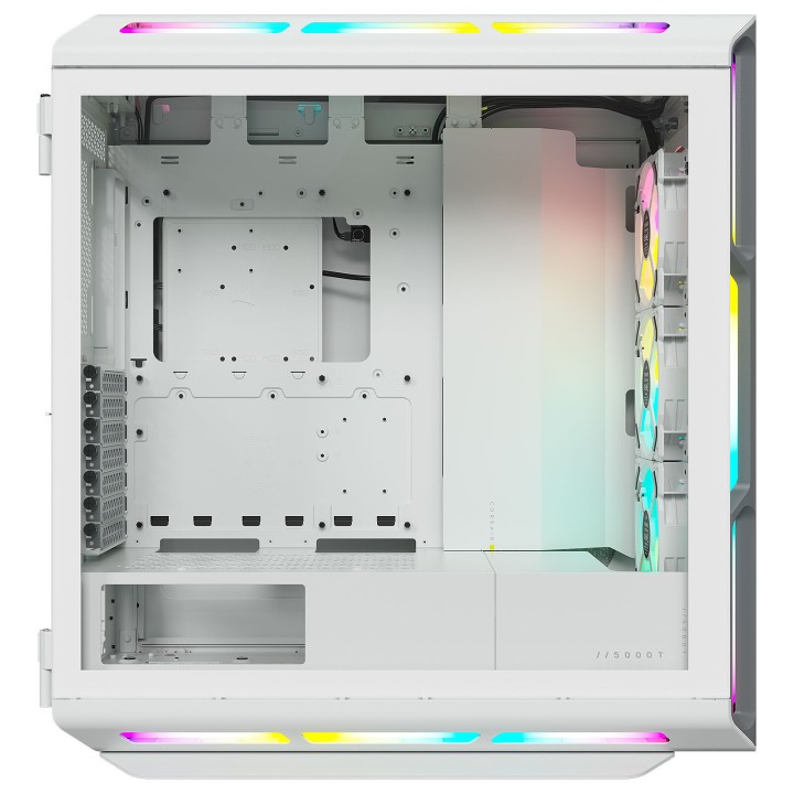 Corsair iCUE 5000T RGB (Blanc) Boitiers PC Corsair Maroc