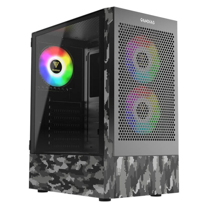 Gamdias Talos E3 Mesh Camouflage Edition Boitiers PC Gamdias Maroc
