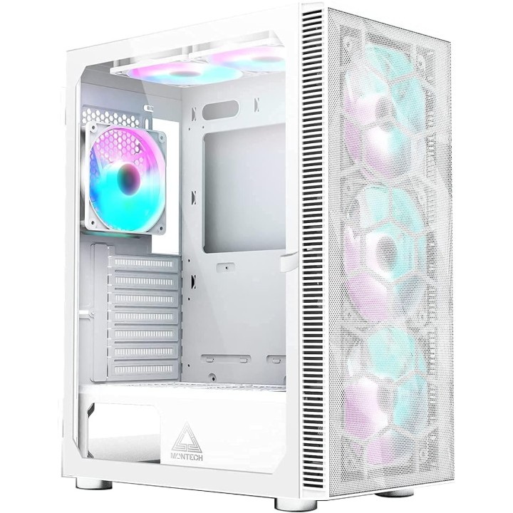 Montech X3 Mesh White Boitiers PC Montech Maroc