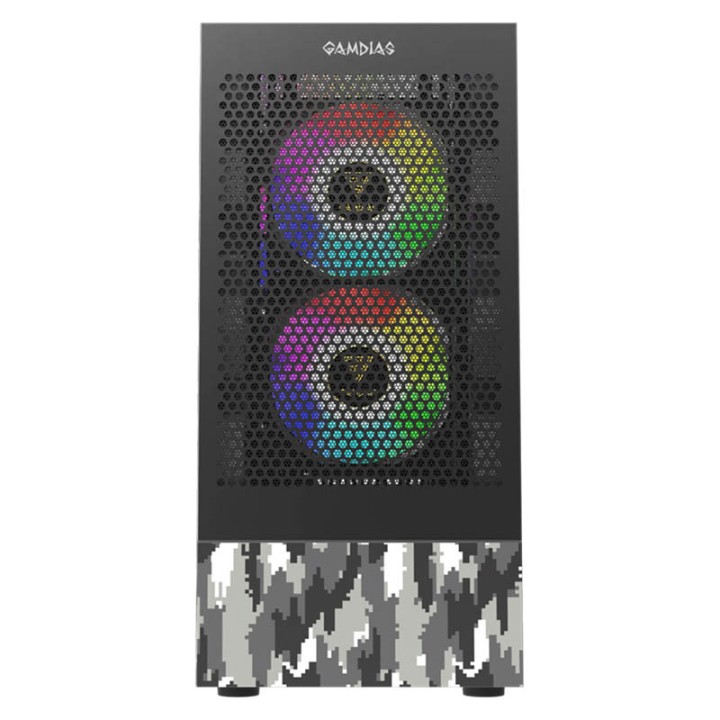 Gamdias Talos E3 Mesh Camouflage Edition Boitiers PC Gamdias Maroc