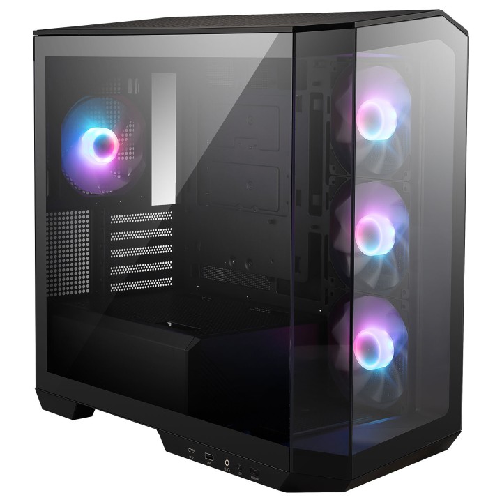 MSI MAG PANO M100R PZ Black (Micro-ATX) Les Moyennes Tours MSI Maroc