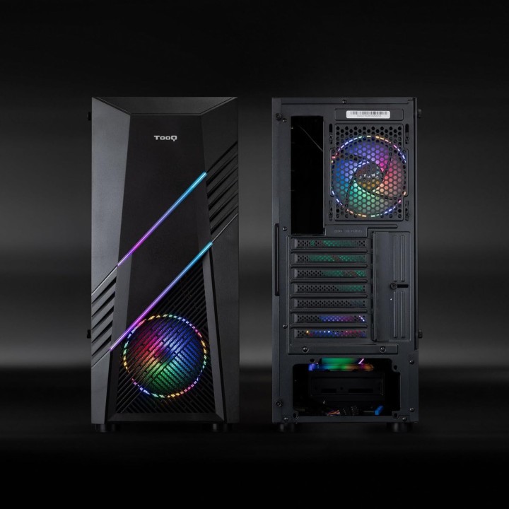 TooQ TQGCC102-B BIOHAZARD Black Boitiers PC TooQ Maroc