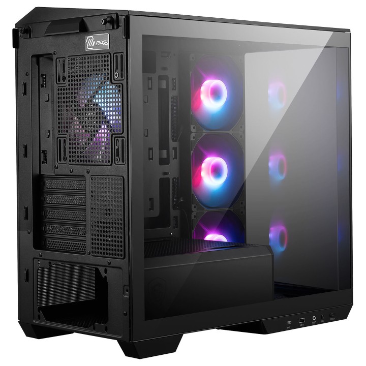 MSI MAG PANO M100R PZ Black (Micro-ATX) Les Moyennes Tours MSI Maroc