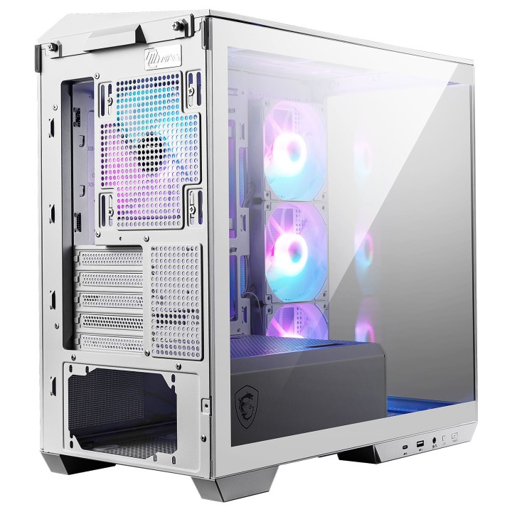 MSI MAG PANO M100R PZ White (Micro-ATX) Boitiers PC MSI Maroc