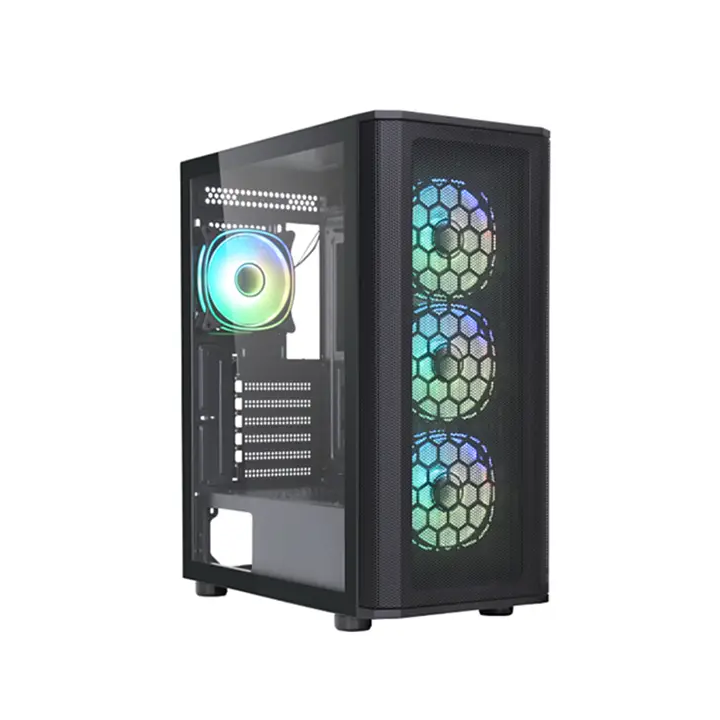 HYBROK CARBON ARGB BLACK Boitiers PC HYBROK Maroc