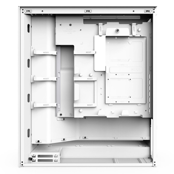 NZXT H7 Flow White (2024) Boitiers PC NZXT Maroc