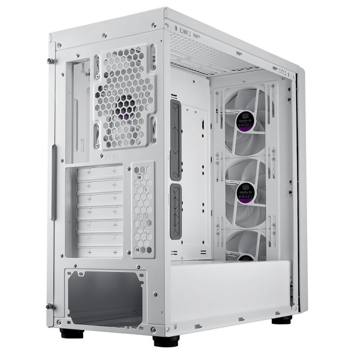 Cooler Master MasterBox 600 White Les Moyennes Tours Cooler Master ...