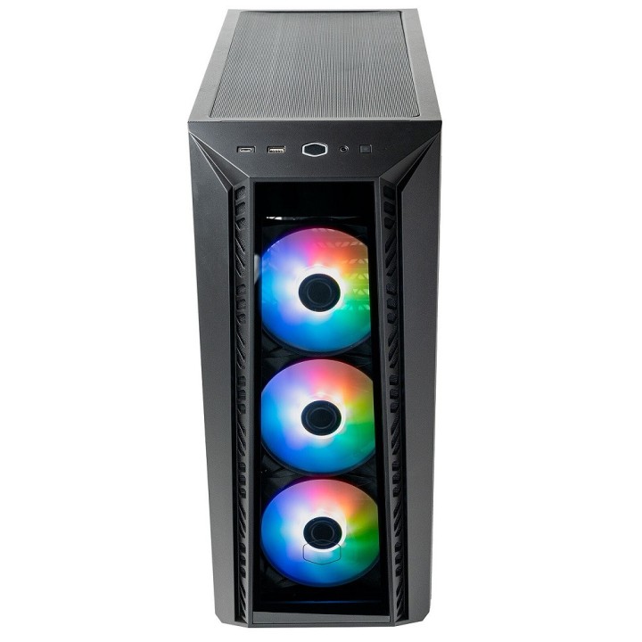 Cooler Master MasterBox 520 ARGB Black Les Moyennes Tours Cooler Ma...