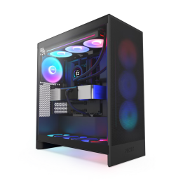 NZXT H7 Flow RGB (2024) Black Boitiers PC NZXT Maroc