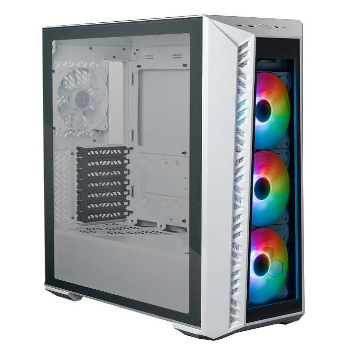 Cooler Master MasterBox 520 ARGB White Les Moyennes Tours Cooler Ma...