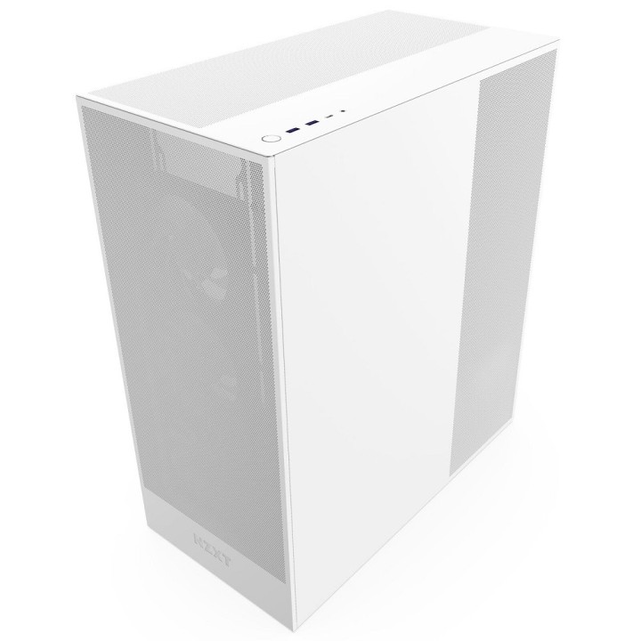 NZXT H7 Flow RGB White (2024) Les Moyennes Tours NZXT Maroc