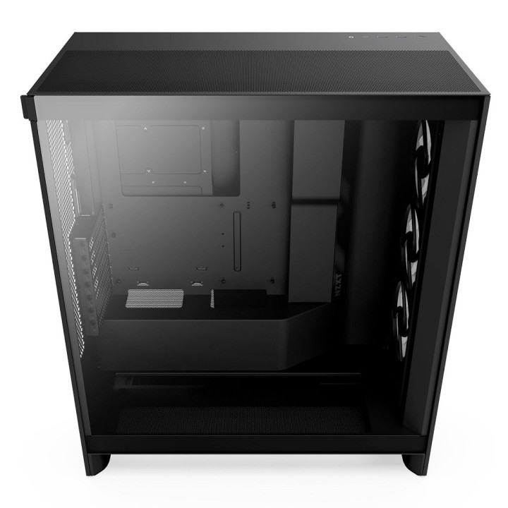 NZXT H7 Flow RGB (2024) Black Boitiers PC NZXT Maroc
