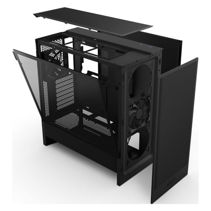 NZXT H5 Flow (2024) Black Les Moyennes Tours NZXT Maroc