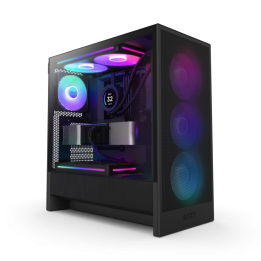 NZXT H5 Flow RGB (2024) Black Les Moyennes Tours NZXT Maroc
