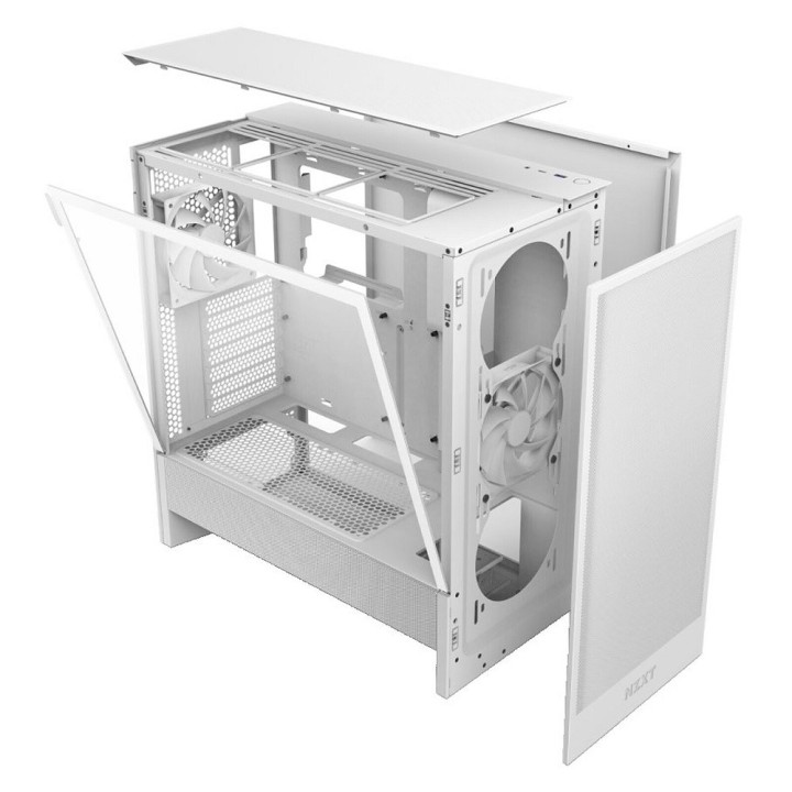 NZXT H5 Flow White (2024) Les Moyennes Tours NZXT Maroc