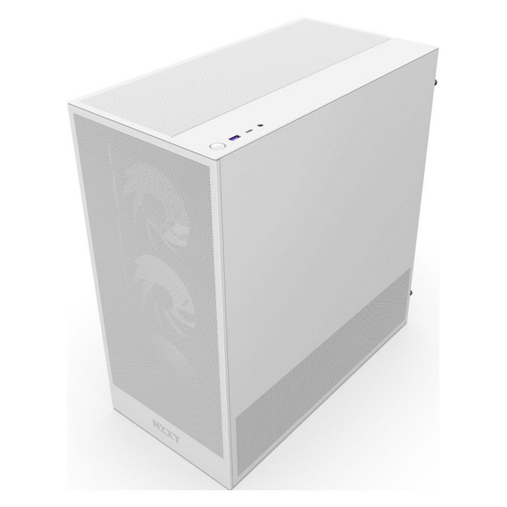 NZXT H5 Flow RGB (2024) White Les Moyennes Tours NZXT Maroc