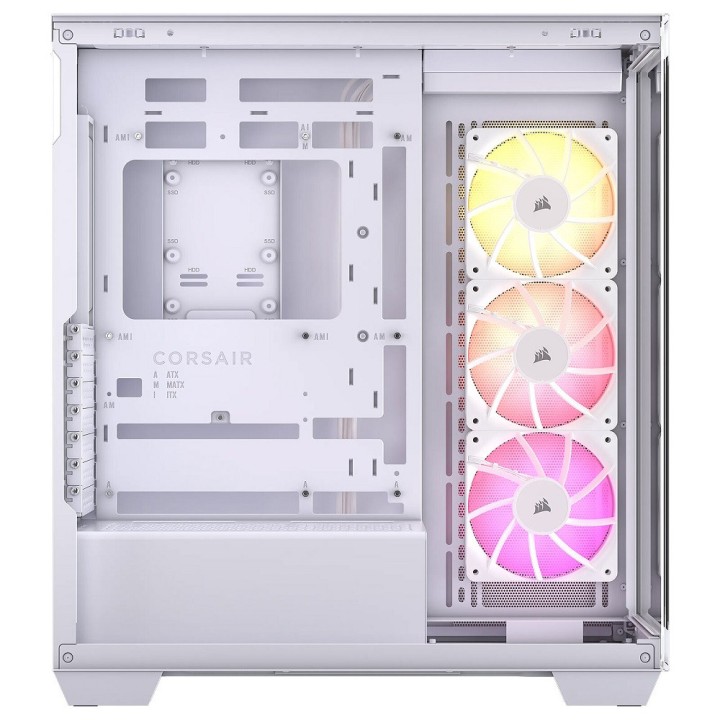 Corsair 3500X ARGB White Boitiers PC Corsair Maroc