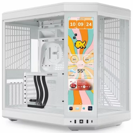 Hyte Y70 Touch Infinite Blanc 14.9″ Les Moyennes Tours HYTE Maroc