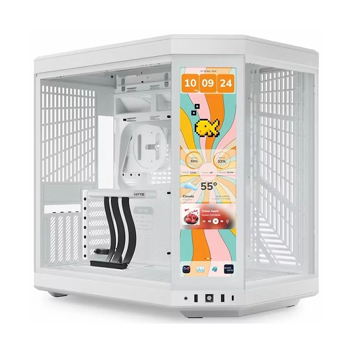 Hyte Y70 Touch Infinite Blanc 14.9″ Les Moyennes Tours HYTE Maroc