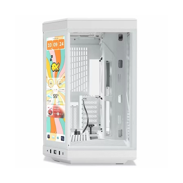 Hyte Y70 Touch Infinite Blanc 14.9″ Les Moyennes Tours HYTE Maroc