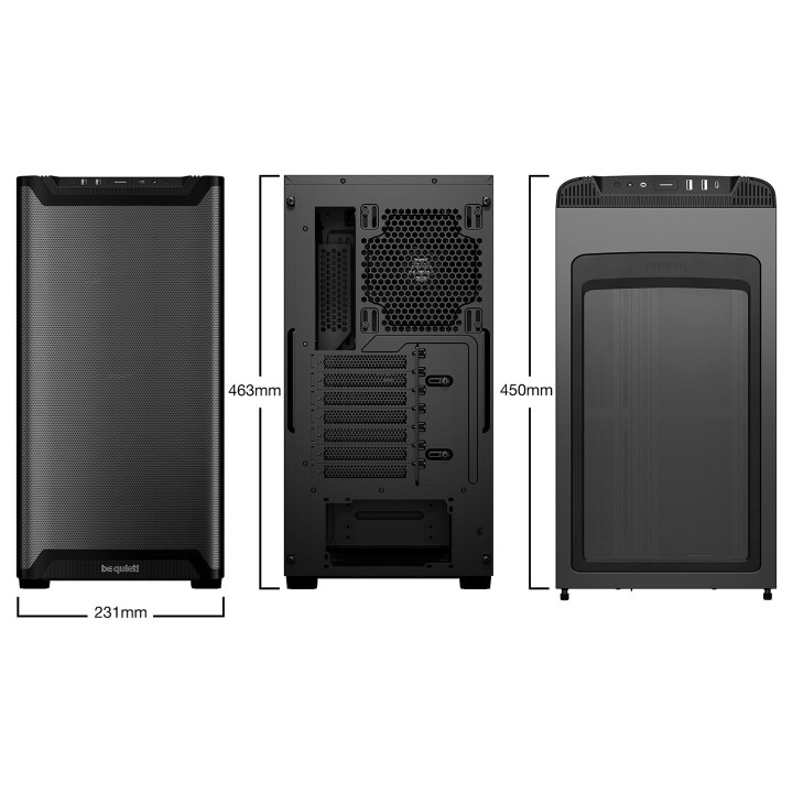 be quiet! Pure Base 501 Airflow Window (Black) Boitiers PC be quiet...