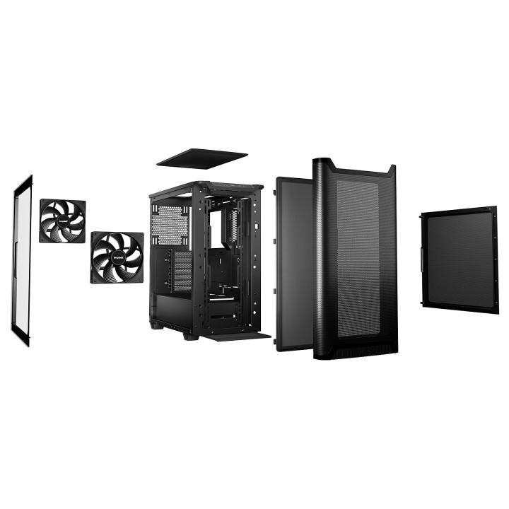 be quiet! Pure Base 501 Airflow Window (Black) Boitiers PC be quiet...