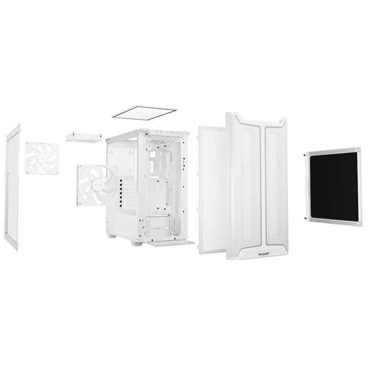 be quiet! Pure Base 501 DX (White) Boitiers PC be quiet! Maroc