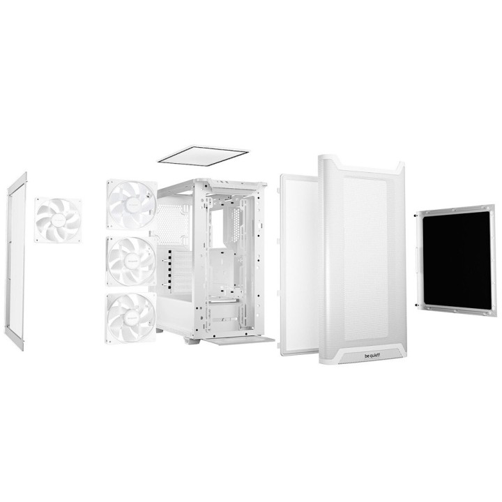 be quiet! Pure Base 501 LX (White) Boitiers PC be quiet! Maroc