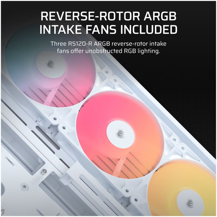 Corsair FRAME 4500X RS-R ARGB Blanc Les Moyennes Tours Corsair Maroc