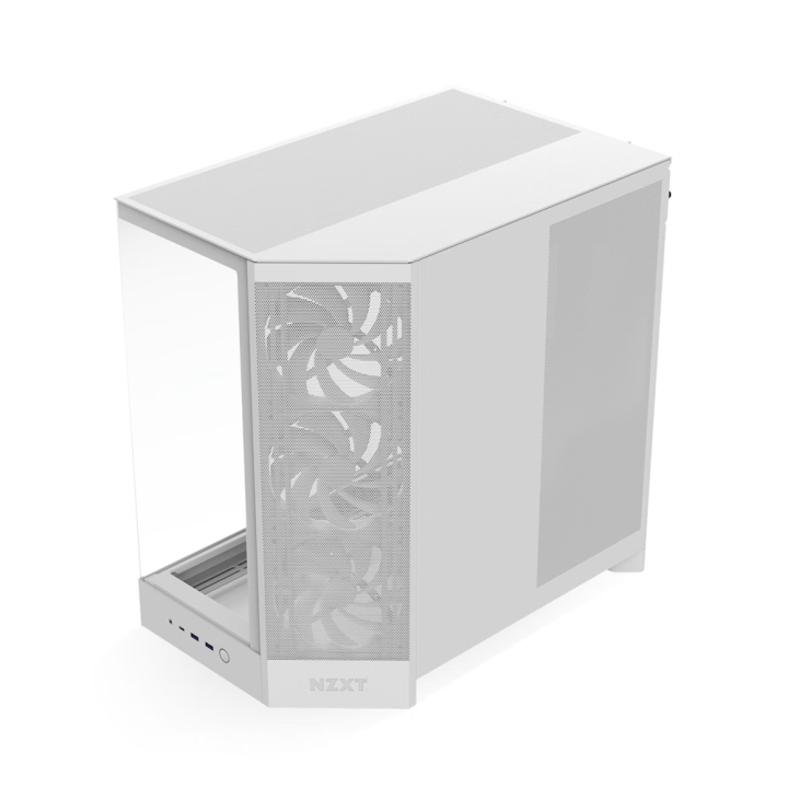 NZXT H9 Flow (2025) White Boitiers PC NZXT Maroc