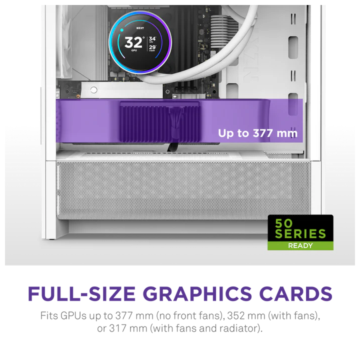 NZXT H3 Flow (2025) White Les Moyennes Tours NZXT Maroc