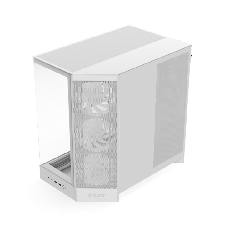NZXT H9 Flow RGB (2025) White Boitiers PC NZXT Maroc