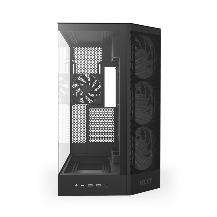 NZXT H9 Flow RGB (2025) Black Boitiers PC NZXT Maroc