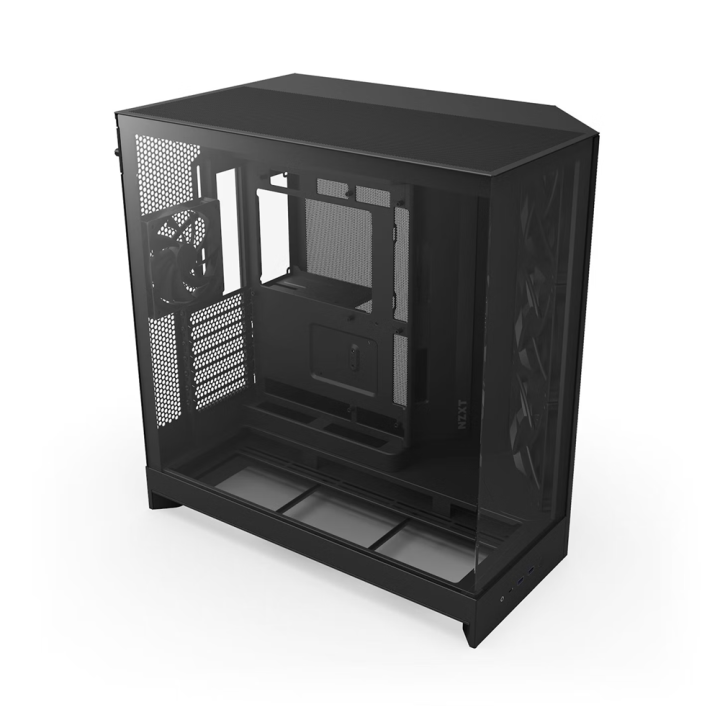 NZXT H9 Flow (2025) Black Boitiers PC NZXT Maroc