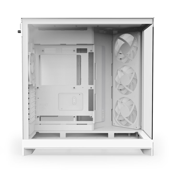 NZXT H9 Flow RGB (2025) White Boitiers PC NZXT Maroc