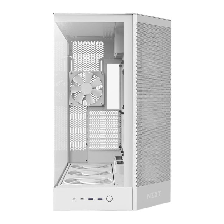 NZXT H9 Flow RGB+ (2025) White Boitiers PC NZXT Maroc
