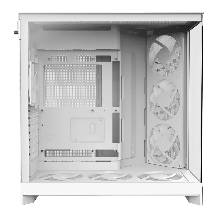 NZXT H9 Flow RGB+ (2025) White Boitiers PC NZXT Maroc
