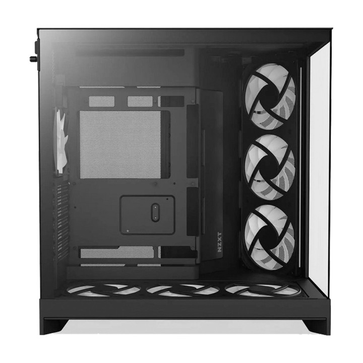 NZXT H9 Flow RGB+ (2025) Black Boitiers PC NZXT Maroc