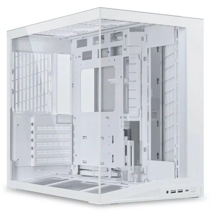 Lian Li O11 Dynamic Mini V2 (White) Les Moyennes Tours Lian Li Maroc