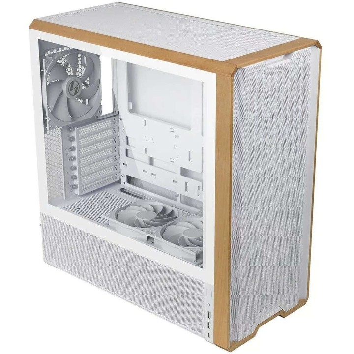 Lian Li Lancool 217 (White) Les Moyennes Tours Lian Li Maroc