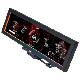 Lian Li 8.8" Universal Screen (Black) Les Moyennes Tours Lian Li Maroc