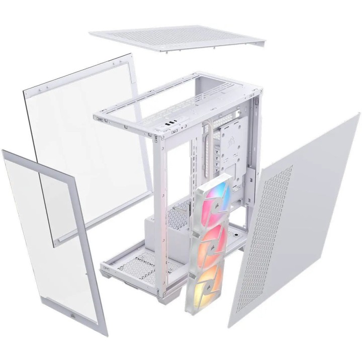 Corsair 3500X RS-R ARGB (Blanc) Les Moyennes Tours Corsair Maroc
