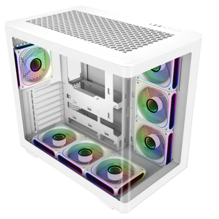 Cooler Master Elite 600 ARGB White (7*ARGB) Les Moyennes Tours Cool...