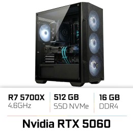 PC PRO UltraPC Ryzen 7 5700X/16GB/512GB SSD/RTX5060 PC Pro UltraPC ...